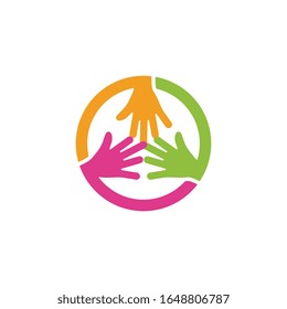 Icono de atención manual Diseño de ilustración vectorial de plantilla