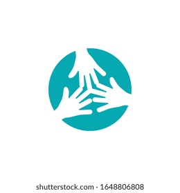 Hand Care icon Template vector illustration design