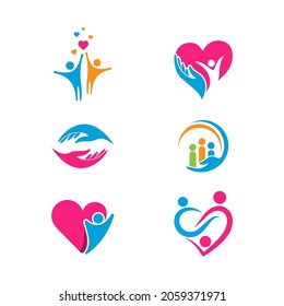 Hand Care icon Template vector illustration design