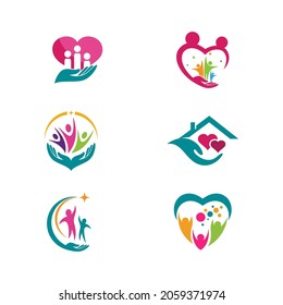 Icono de atención de mano Diseño de ilustración de vector de plantilla