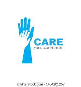 Hand Care icon vector  illutration  Business