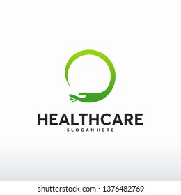 Hand Care logo designs, Teamwork Logo template designs