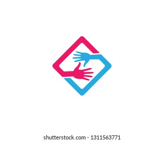 Hand care logo icon