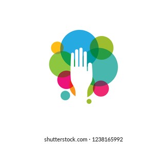 Hand Care Logo Template