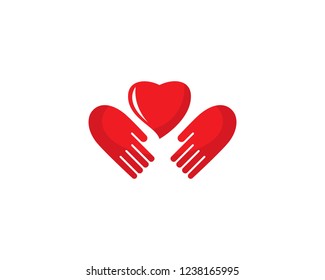 Hand Care Logo Template