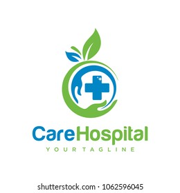 hand care logo template design