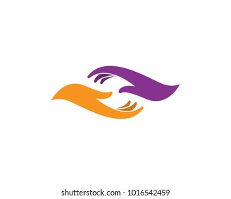 Hand Care Logo Template vector icon Business