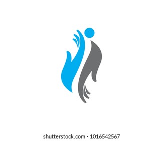 Hand Care Logo Template Vector Icon Business