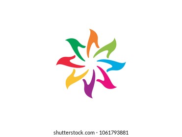Hand Care Logo Template vector icon Business
