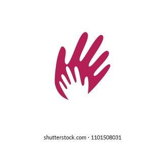 Hand Care Logo Template vector icon Business