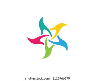 Hand Care Logo Template vector icon Business
