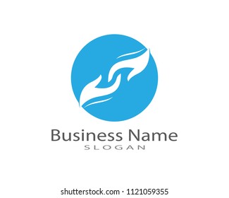 Hand Care Logo Template vector icon Business