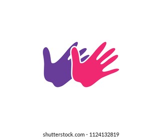 Hand Care Logo Template vector icon Business
