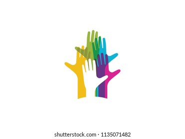 Hand Care Logo Template vector icon Business