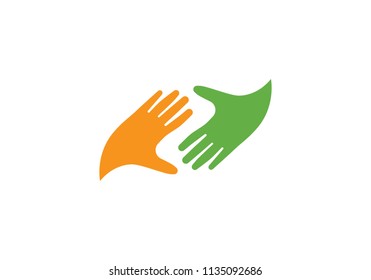 Hand Care Logo Template vector icon Business