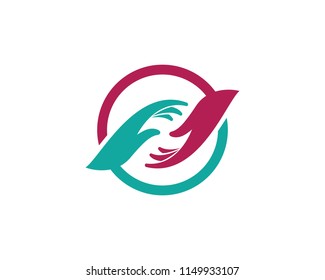 Hand Care Logo Template vector icon Business