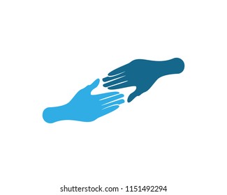 Hand Care Logo Template vector icon Business