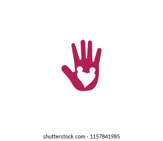 Hand Care Logo Template vector icon Business