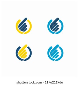 Hand Care Logo Template vector icon Business