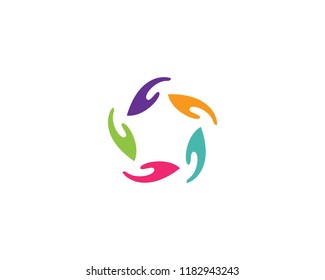 Hand Care Logo Template vector icon Business
