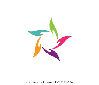 Hand Care Logo Template vector icon Business