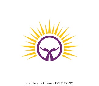 Hand Care Logo Template vector icon Business