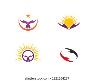 Hand Care Logo Template vector icon Business