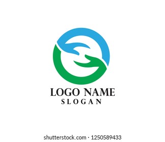 Hand Care Logo Template vector icon Business