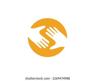 Hand Care Logo Template vector icon Business