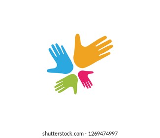 Hand Care Logo Template vector icon Business