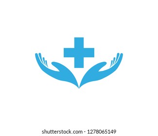 Hand Care Logo Template - Vector