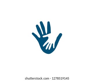 Hand Care Logo Template vector icon Business