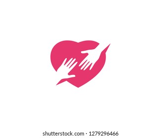 Hand Care Logo Template vector icon Business