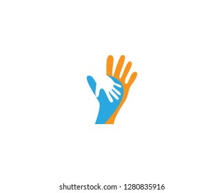 Hand Care Logo Template vector icon Business design