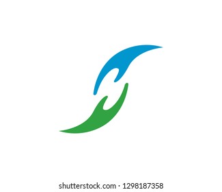 Hand Care Logo Template vector icon Business