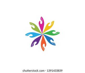 Hand Care Logo Template vector icon Business