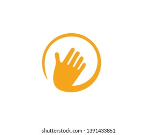 Hand Care Logo Template vector icon Business