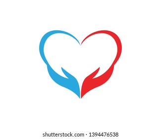 Hand Care Logo Template vector icon Business