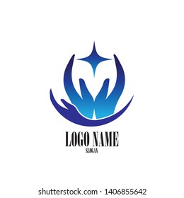 Hand Care Logo Template vector icon Business - Vector
