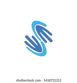 Hand Care Logo Template vector icon Business