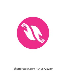 Hand Care Logo Template vector icon Business