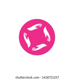 Hand Care Logo Template vector icon Business