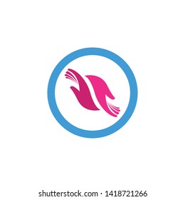 Hand Care Logo Template vector icon Business