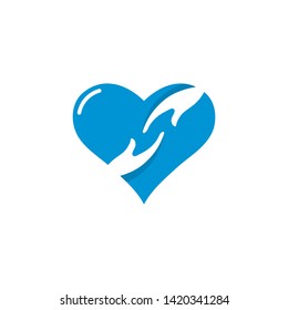 Hand Care Logo Template vector icon illustration design 