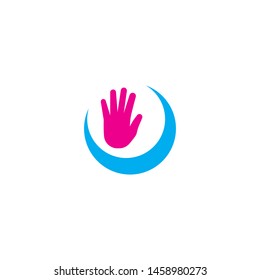 
Hand Care Logo Template vector icon