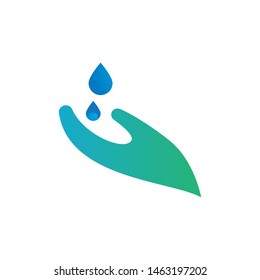 Hand Care Logo Template vector icon Business