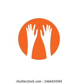 Hand Care Logo Template vector icon Business