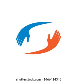 Hand Care Logo Template vector icon Business