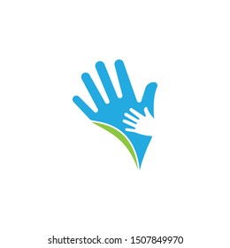 
Hand Care Logo Template vector icon Business