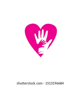 Hand Care Logo Template vector icon
